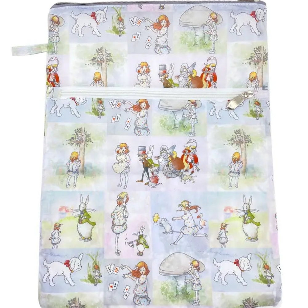 'Alice In Wonderland' Wet Bag